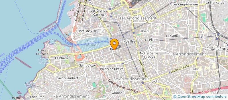 localisation de l'entreprise TABATINGA à MARSEILLE