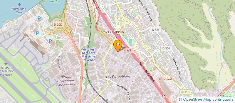 localisation de l'entreprise TABE à VITROLLES