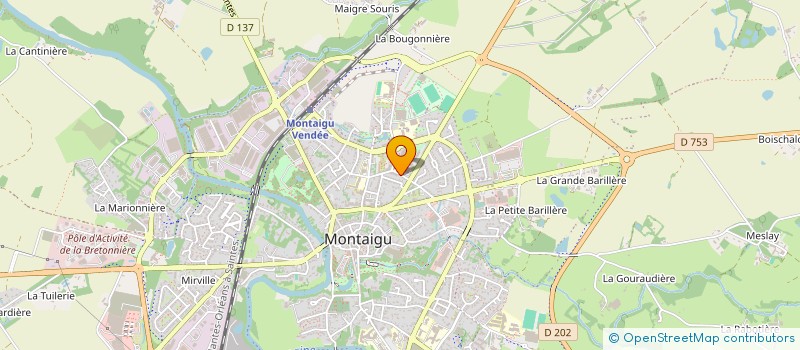 localisation de l'entreprise TABELLION à MONTAIGU-VENDEE
