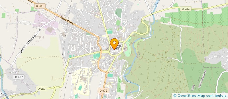 localisation de l'entreprise TABELLION-MENEGON  UZES