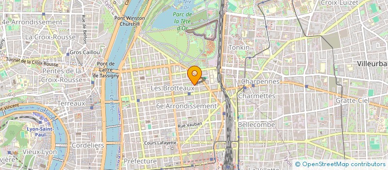 localisation de l'entreprise TABELYON  LYON