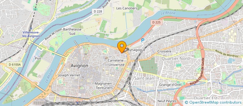 localisation de l'entreprise TABLAO ARCHITECTURE  AVIGNON