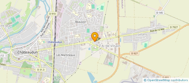 localisation de l'entreprise TABLE A PAIN à CHATEAUDUN