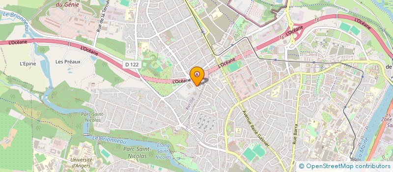 localisation de l'entreprise TABLE DOR à AVRILLE