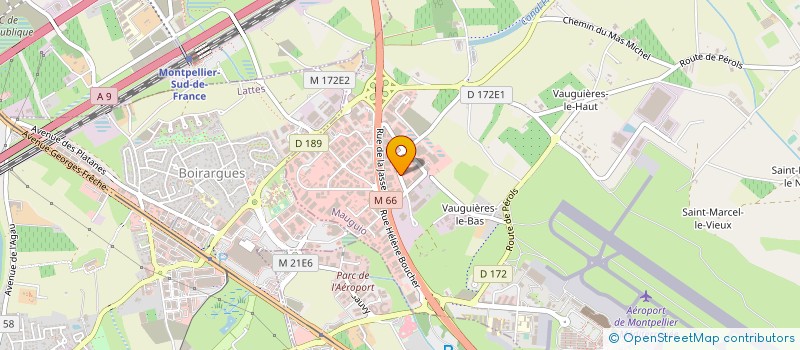 localisation de l'entreprise TABLE ET MATIERES  LA GRANDE-MOTTE