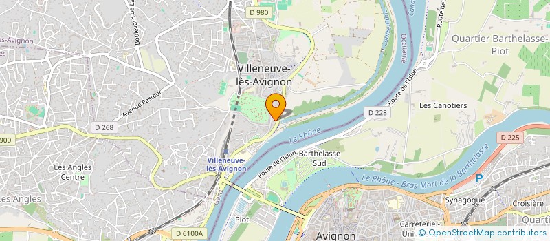 localisation de l'entreprise TABLE ORSINI  VILLENEUVE-LES-AVIGNON