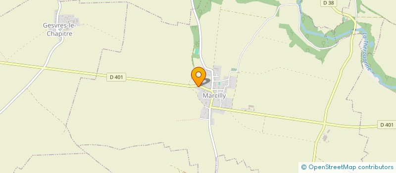 localisation de l'entreprise TABLE RONDE DE MEAUX 58  MARCILLY