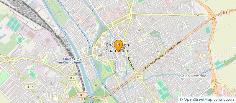 localisation de l'entreprise TABLE RONDE FRANCAISE 146  CHALONS-EN-CHAMPAGNE