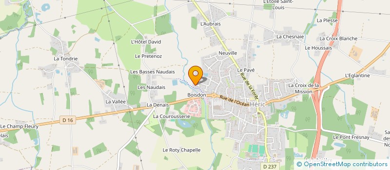 localisation de l'entreprise TABLE RONDE FRANCAISE - 2EME REGION  HERIC