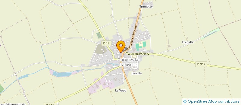 localisation de l'entreprise TABLE RONDE FRANCAISE DE VENDOME N325  OUCQUES LA NOUVELLE