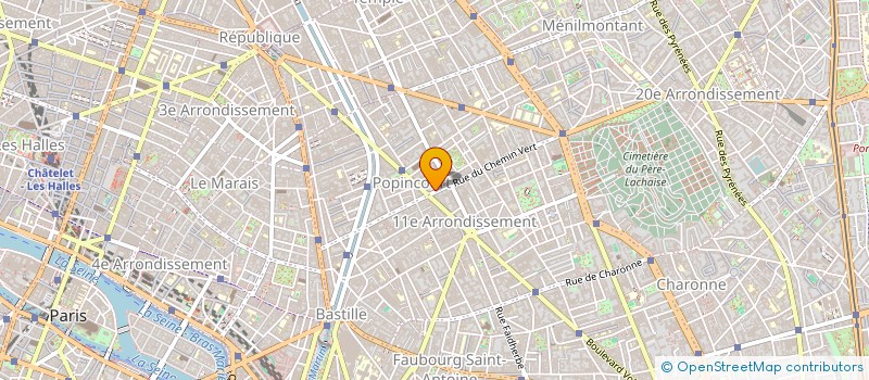 localisation de l'entreprise TABLEAUX  PARIS