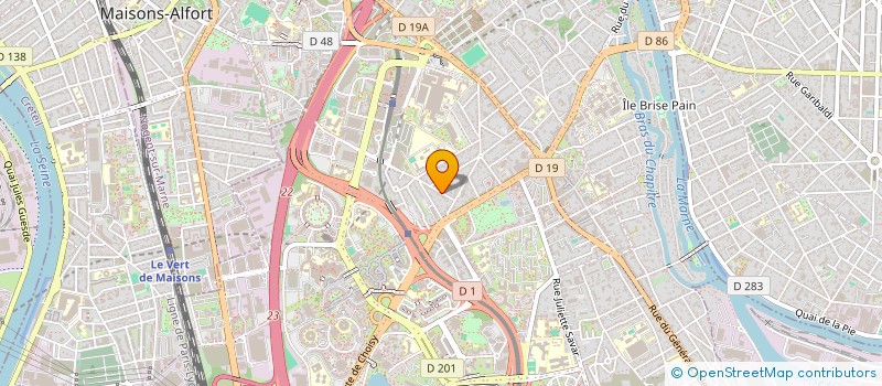 localisation de l'entreprise TABLEAUX SERVICES à CRETEIL