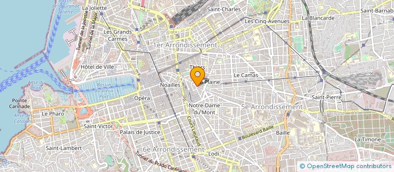 localisation de l'entreprise TABLEE DES AMOUREUX DE MARSEILLE - TOURNEE DES AMIS DU MONDE à MARSEILLE