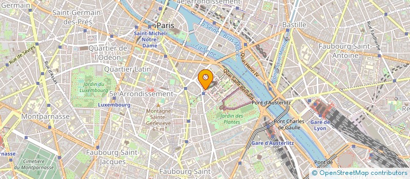 localisation de l'entreprise TABLES DE CONSTANTES à PARIS
