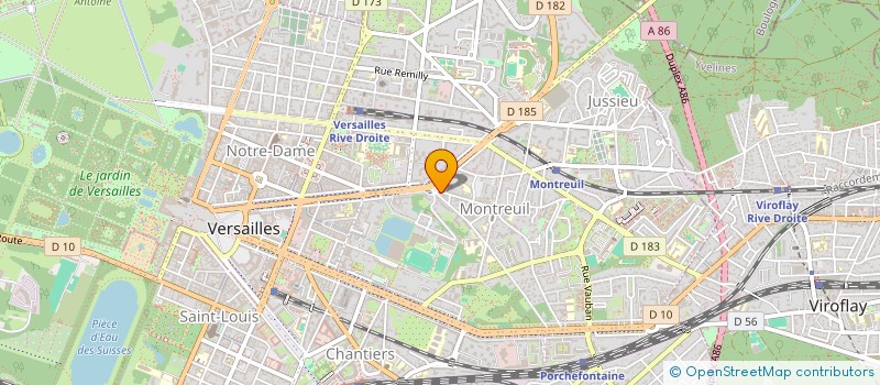 localisation de l'entreprise TABLETTES ET COMPAGNIES VERSAILLES à VERSAILLES