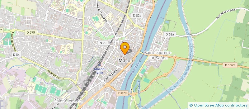 localisation de l'entreprise TABLIM à MACON