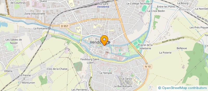 localisation de l'entreprise TABLOMUR à VENDOME