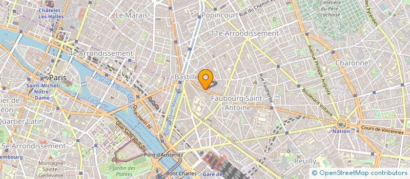 localisation de l'entreprise TABO TABO FILMS  PARIS 11