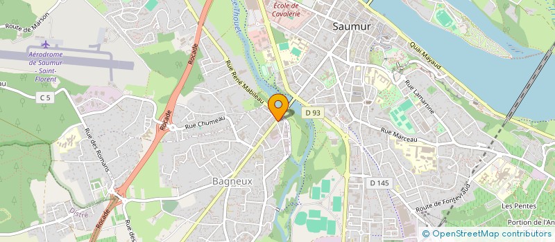 localisation de l'entreprise TABOC  SAUMUR