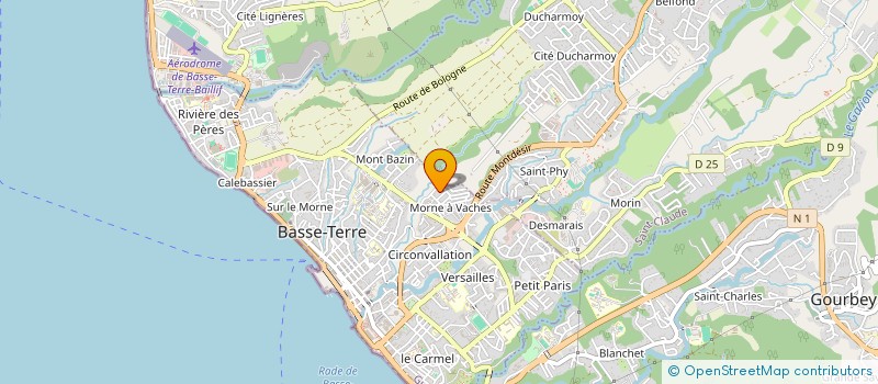 localisation de l'entreprise TABOULE à BASSE-TERRE