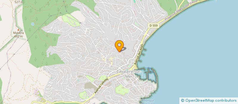 localisation de l'entreprise TABOURET à CAVALAIRE-SUR-MER