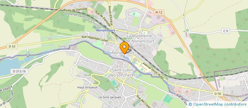 localisation de l'entreprise TABU-LAPLAZA  NONANCOURT