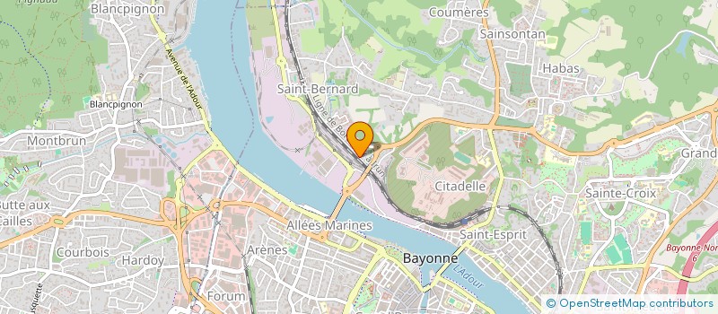 localisation de l'entreprise TABULA COMPOSITORIA à BAYONNE