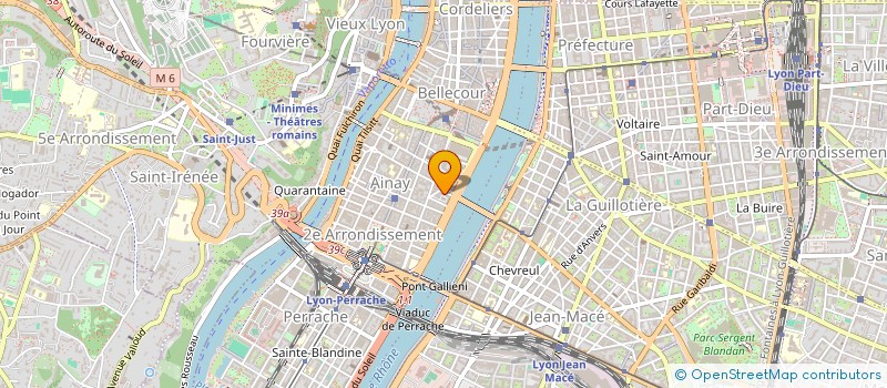 localisation de l'entreprise TABUTEAU  LYON