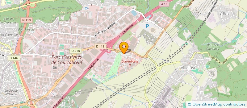 localisation de l'entreprise TABV à VILLEJUST