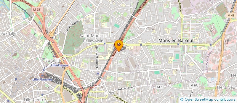 localisation de l'entreprise TAC à LILLE