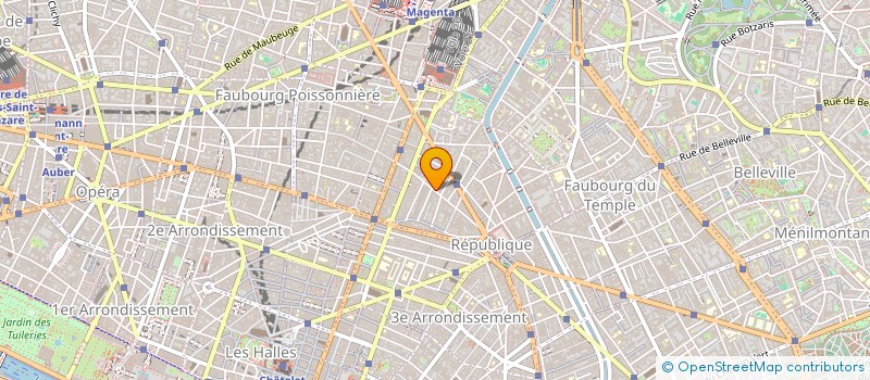 localisation de l'entreprise TAC CHATEAU  PARIS