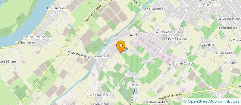 localisation de l'entreprise TAC CONSTRUCTION ET TRAVAUX à SAINT-JULIEN-DE-CONCELLES