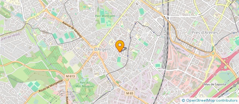 localisation de l'entreprise TAC ELEC à MONTPELLIER