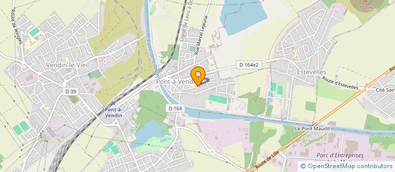 localisation de l'entreprise TAC EVOLUTION INTERNATIONAL  PONT-A-VENDIN