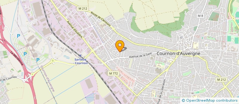 localisation de l'entreprise TAC LIFE SYSTEMS  AUBIERE