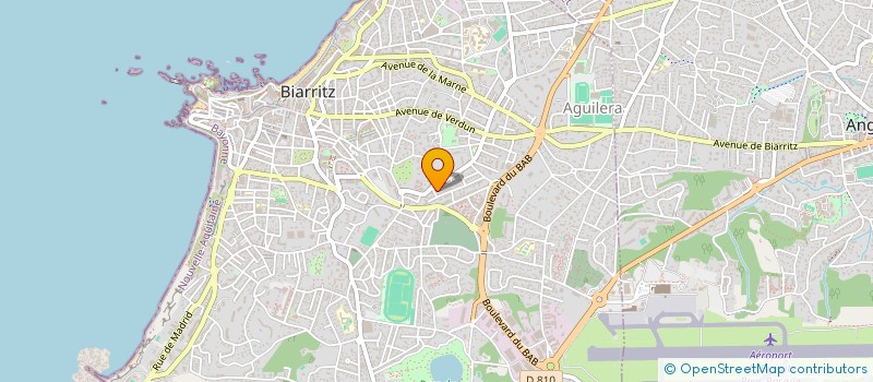 localisation de l'entreprise TAC'O  BIARRITZ