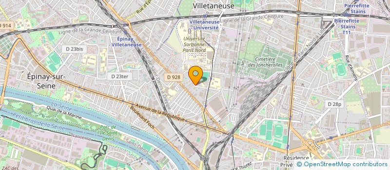 localisation de l'entreprise TAC TAMAZOUZT ACADEMY à VILLETANEUSE