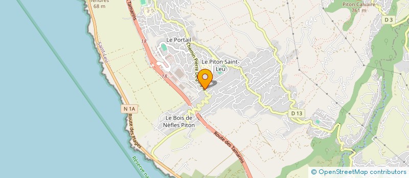 localisation de l'entreprise TAC-TIC  SAINT-LEU