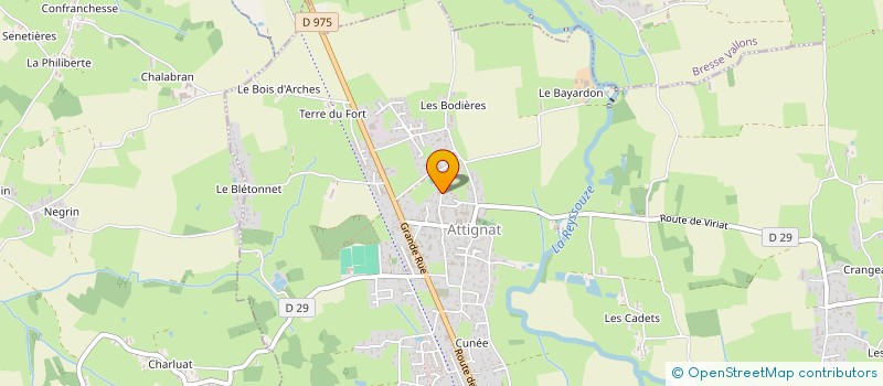 localisation de l'entreprise TACAM  ATTIGNAT