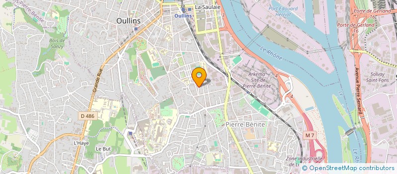 localisation de l'entreprise TACAN HOLDING  OULLINS-PIERRE-BENITE