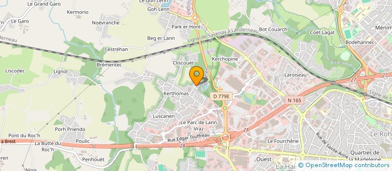 localisation de l'entreprise TACC  PLOEREN