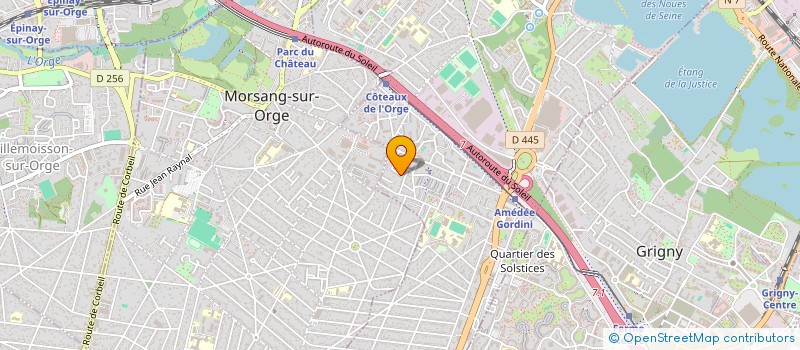localisation de l'entreprise TACEKER à VIRY-CHATILLON