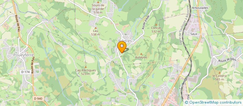 localisation de l'entreprise TACHA  BARTRES