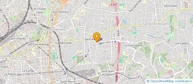 localisation de l'entreprise TACHDJIAN à MARSEILLE