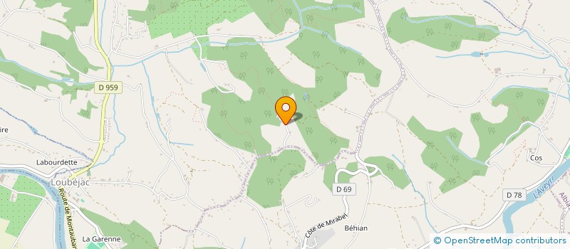 localisation de l'entreprise TACHE D'ENCRE  L'HONOR-DE-COS