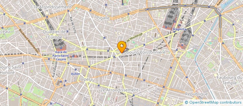 localisation de l'entreprise TACHE FRANCE SAS à PARIS