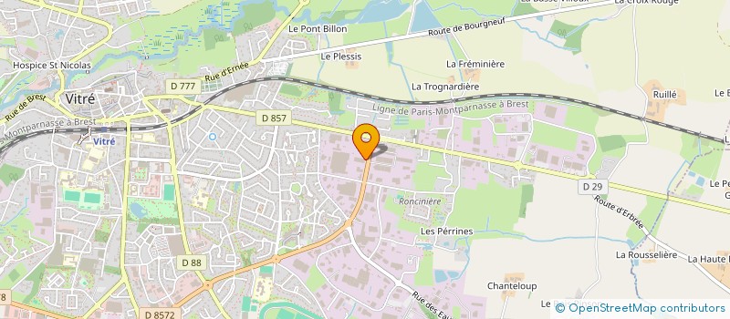 localisation de l'entreprise TACHENN ASSET MANAGEMENT  VITRE