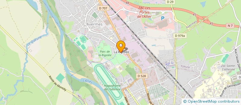 localisation de l'entreprise TACHET DESIGN BOIS  AVERMES