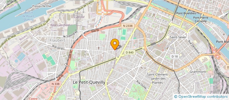 localisation de l'entreprise TACHI NET à LE PETIT-QUEVILLY
