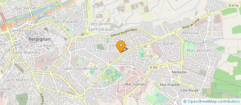 localisation de l'entreprise TACHIDOU  PERPIGNAN